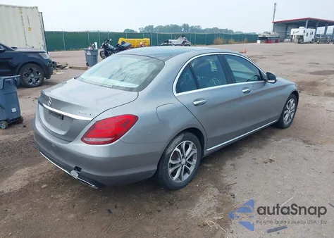 2015 Mercedes-Benz C 300 4Matic from USA, damaged, VIN 55SWF4KB1FU095272